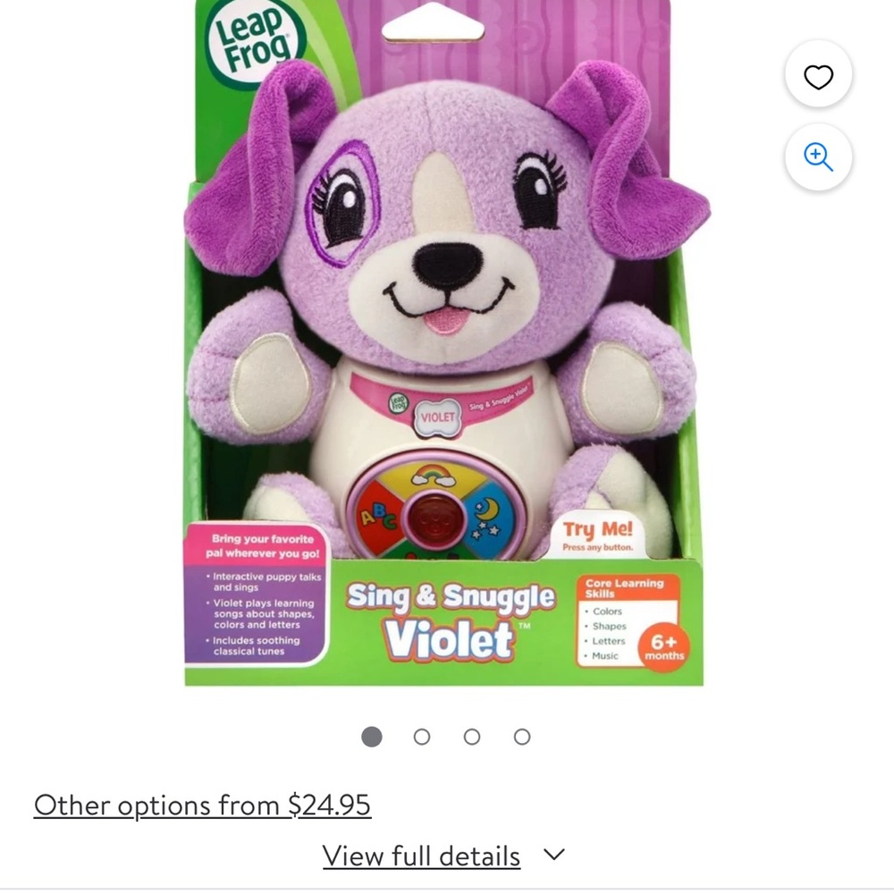 Sing & Snuggle Violet - Purple